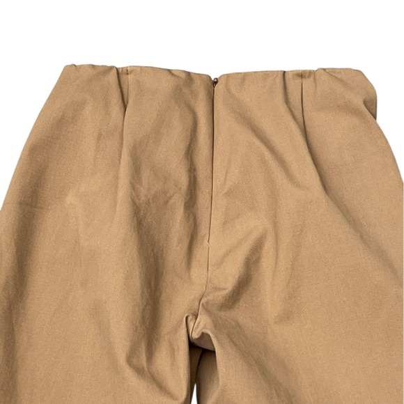 Pearl by Lela Rose camel tan classic slim fit pants timeless equestrian office - Picture 5 of 9